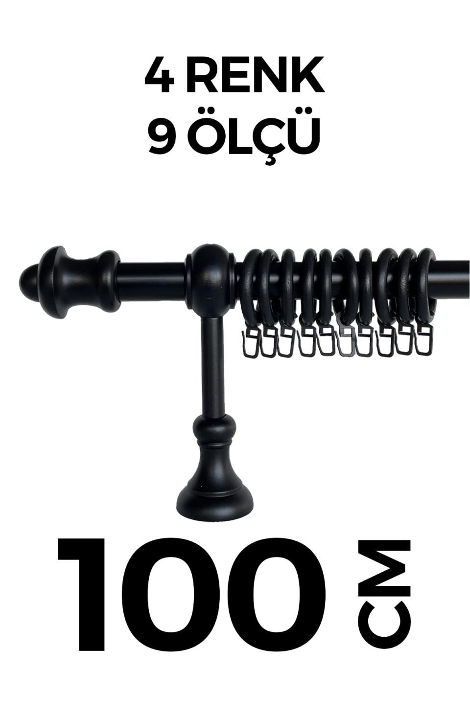 Raysız Siyah 100