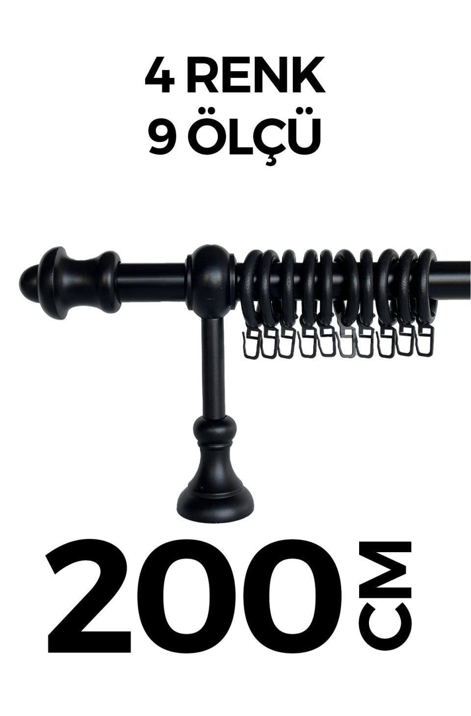 Raysız Siyah 200
