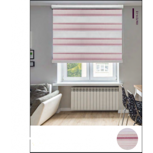 ŞAH-AN ZEBRA PERDE BARTIN DESEN  % 100 (10672 V-12)SERİ KUMAŞ